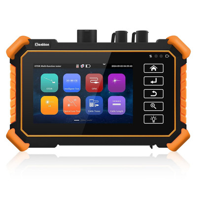 OTDR Fiber Optic Tester Live Fibers Teste. OPM,LS,OLS,VFL, Event Map,Cable Teste
