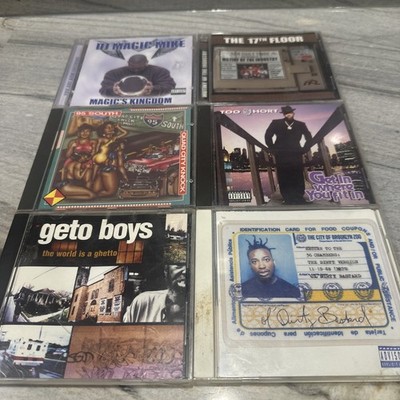 Gangster Rap 6 Cd Bundle, geto Boys, Ol  Dirty Bastard, 17th floor, DJ Magic Mik