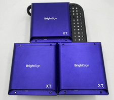 LOT OF 3 BrightSign XT243 Standard I/O Media ...