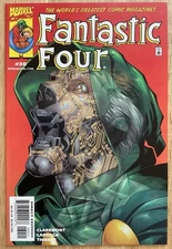 Fantastic Four #30 (Marvel 2000) NM/NM+ Awesome Doctor Doom Cover