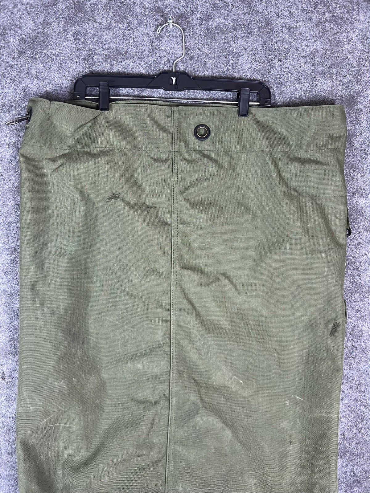 Vintage US Military Duffle Bag Backpack Green Army Surplus Outerwear