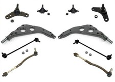 Fits 2001-2006 Mini Cooper Tie Rods Ball Joint At Knuckle Outer & Inner 10Pc