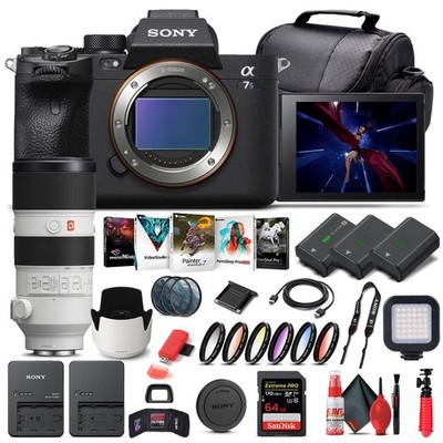 Sony Alpha a7S III w/ FE 70-200mm f/2.8 GM Lens - Essentials Kit (ILCE-7SM3/B)