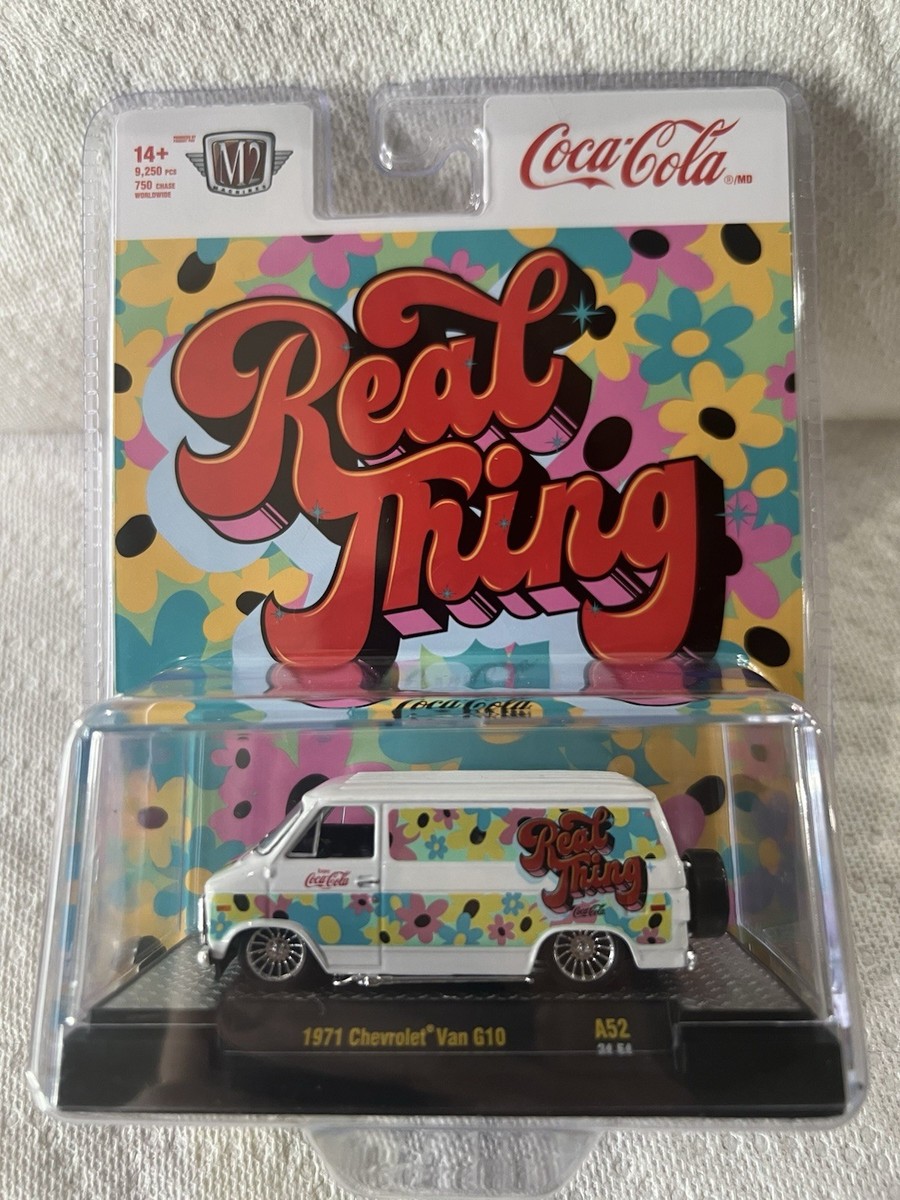 M2マシーン Coca-Cola 1971 シボレー・バン G10 M2 MACHINES 1971 CHEVROLET VAN G10 COCA-COLA 2024 CHRISTMAS
