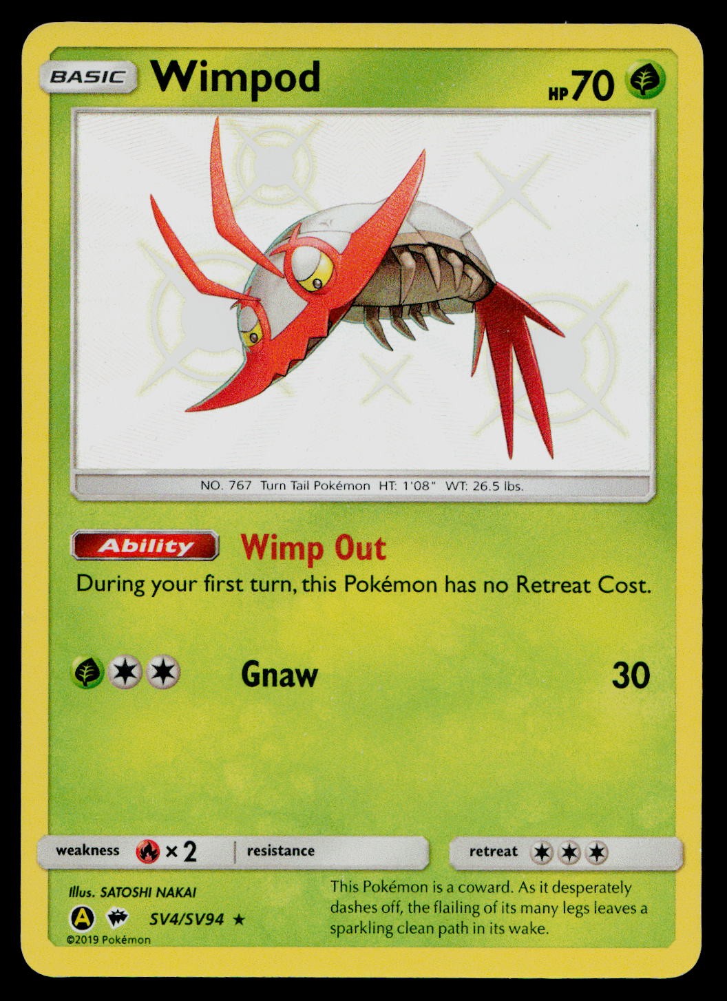 Hidden Fates: Shiny Vault #SV4/SV94 Wimpod #2