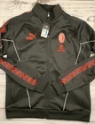 PUMA Men's XL AC Milan Soccer King Full Zip Jacket Black Casual Athletic NEW