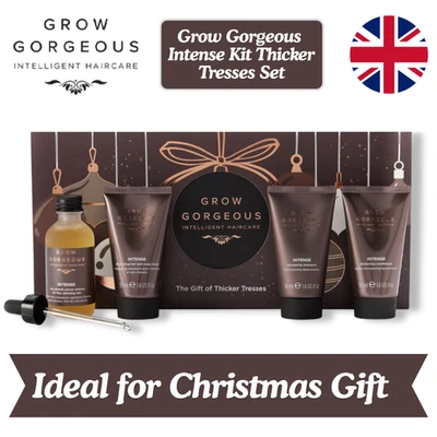 Grow Gorgeous Intense Kit Christmas Gift Thicker Tresses Set
