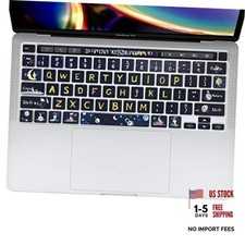 Silicone Keyboard Cover Skin for 2020-2022 MacBook Pro Spaceman