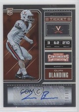 2018 Contenders Draft Picks College Bowl Ticket 50/99 Quin Blanding Auto 9a7