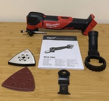 Milwaukee M18 FMT 18V FUEL Brushless Multi-Tool Body Only + 10x Accessories 