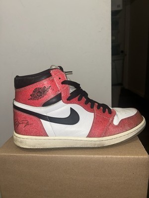 Nike Air Jordan 1 Mid Men's Mid-Top Basketball Sneakers Red/White/Black