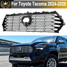 Chrome Abs Front Bumper Grille Radiator Grill For Toyota Tacoma Limited 2024-26 Chrome Abs Front Bumper Grille Radiator Grill For Toyota Tacoma Limited 2024-26