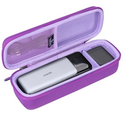Tourmate Hard Storage Case for Anker 737 Power Bank (PowerCore 24K) / Purple 