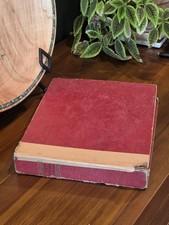 Vintage Late 1940s-early 50s Record Storage Album Binder 45 RPM with 13 Records