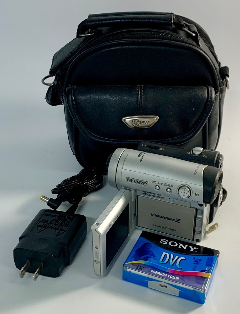 SHARP DIGITAL CAMCORDER VIEW CAM Z SILVER VL-Z3 (READ DESCRIPTION