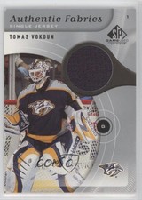 2005-06 SP Game Used Edition Authentic Fabrics Tomas Vokoun #AF-TV 0i6