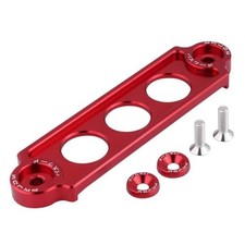 Battery Tie Down Mount Bracket, Car Racing Battery Tie Down Hold Bracket Red