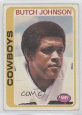 1978 Topps Butch Johnson #252 0x2f