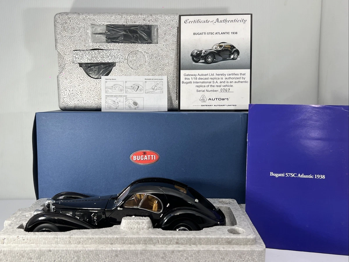 AUTOart 1/18 ブガッティ タイプ ダイキャストモデル AUTOart Bugatti 1:18 Scale Diecast Cars, Trucks & Vans for sale | eBay