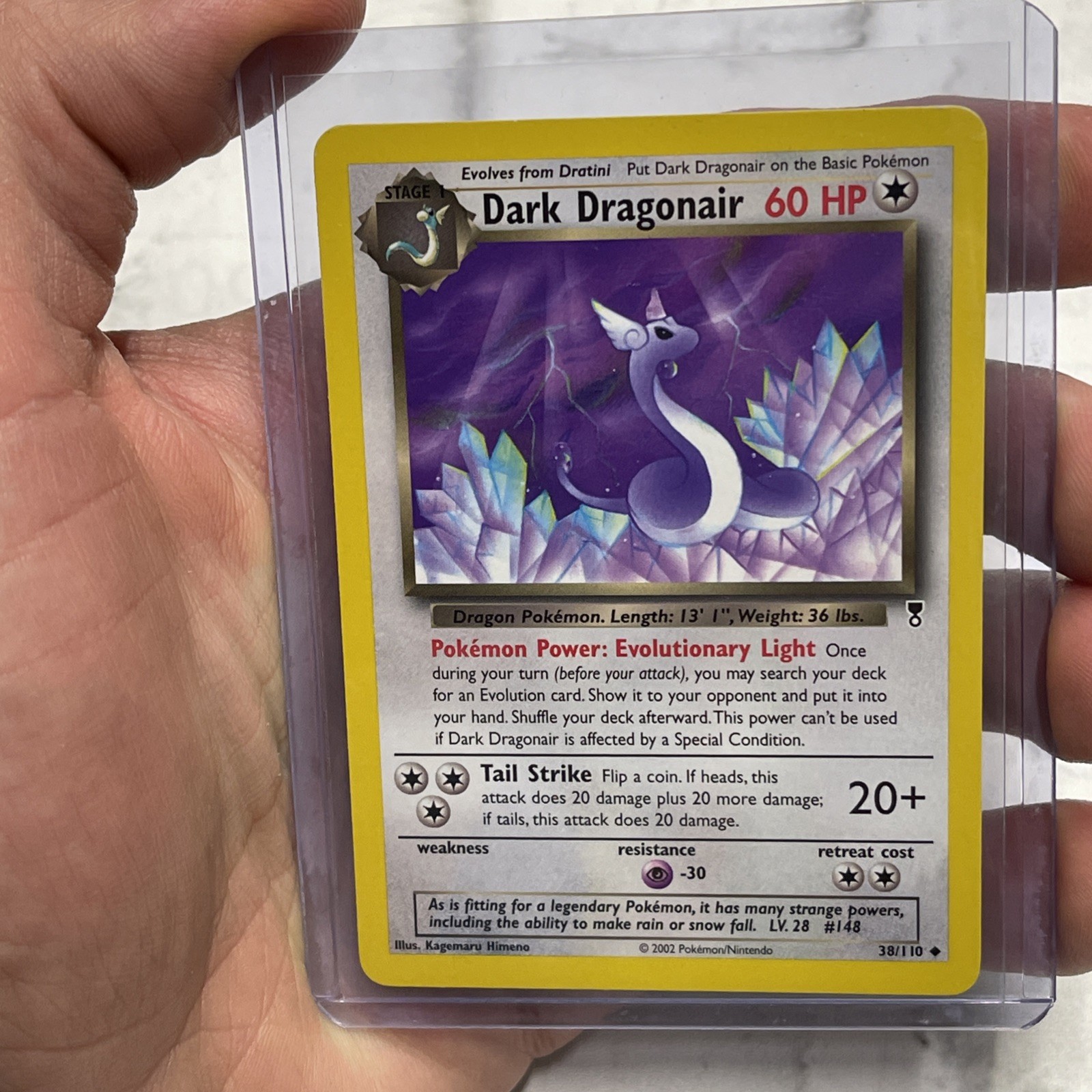 Pokémon Dark Dragonair 38/110 Legendary Collection Regular Pokemon NM/MT Vintage