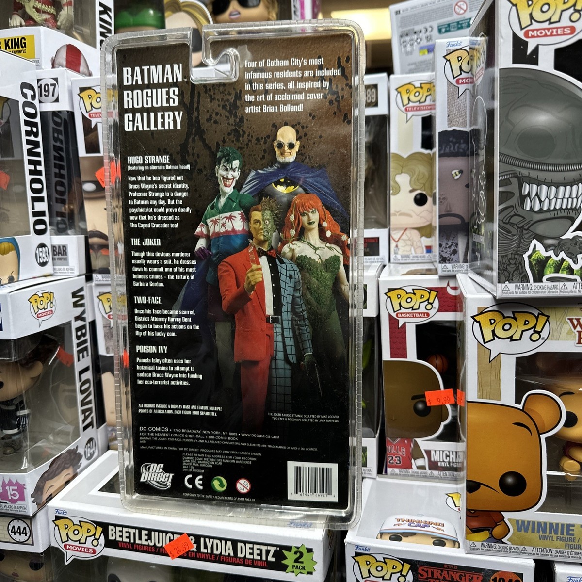2008 DC Direct Secret Files Batman Rogues Gallery JOKER