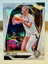 2024 Panini Prizm WNBA - Angel Reese #10 White Ice Prizm (RC) Chicago Sky /35!