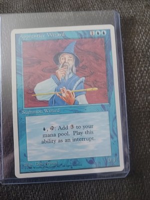 Mtg Apprentice Wizard