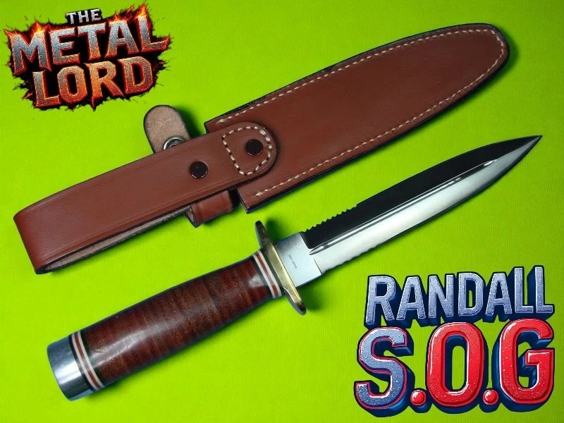 HAND CRAFTED D-2 STEEL SURVIVAL COLLECTIBLE S.O.G DESERT DAGGER REPLICA KNIFE