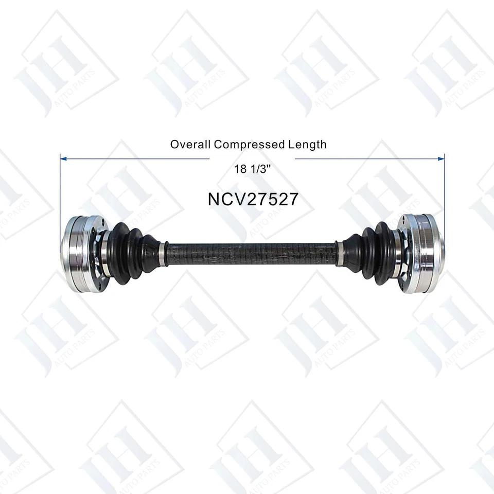 Juego de ejes de par trasero OE para BMW 525i 530i 535i L6 1989-1995 2,5 L 3,0 L tracción trasera Foto 2 de 4