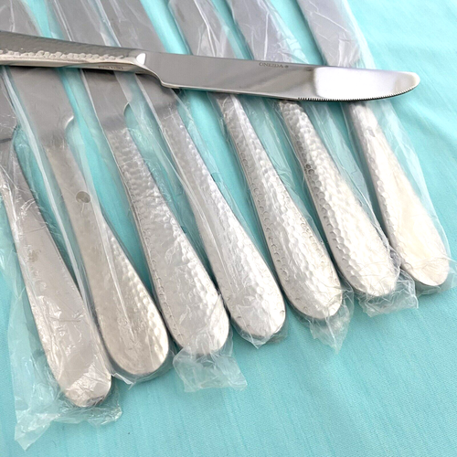 NEW Set of 8 TIBET Oneida Dinner Knives Stainless 9 1/2" 90-222 O