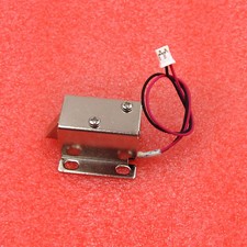 Door Drawer Tongue Down Electric Lock Assembly Solenoid Slim Design Lock DC 12V