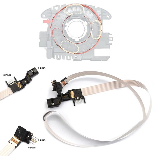 Nappe FFC de Contacteur Tournant Airbag pour AUDI SEAT SKODA VW - 5K0953549 - Imagen 2 de 8
