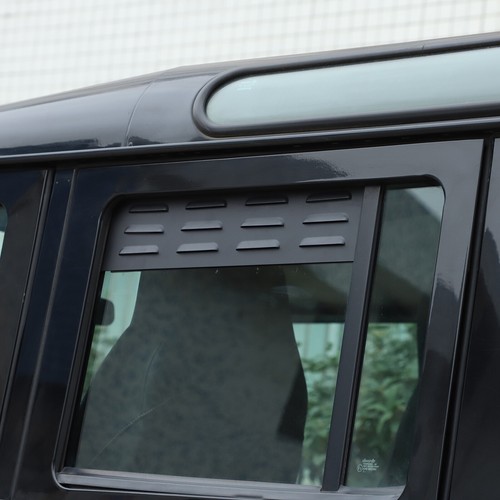 Rear Door Window Louver Air Vent Panel Trim For Land Rover Defender 110 2004-18 - Picture 4 of 13