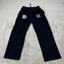 Blue 84 Missouri Tigers Sweatpants Men's Large Black SEC Graphic Jogger