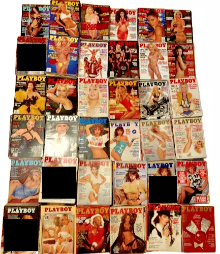 Playboy Magazines 1970's-2012- Random Mix - Lot of 6 *Read Description*