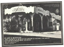 FLATT SCRUGGS SONS of CHAMPLIN AVALON BALLROOM FAMILY DOG POSTCARD FD-139 NM B-9