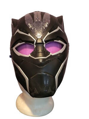Marvel Black Panther Light Up Plastic Mask Hasbro Power FX Avengers 2017