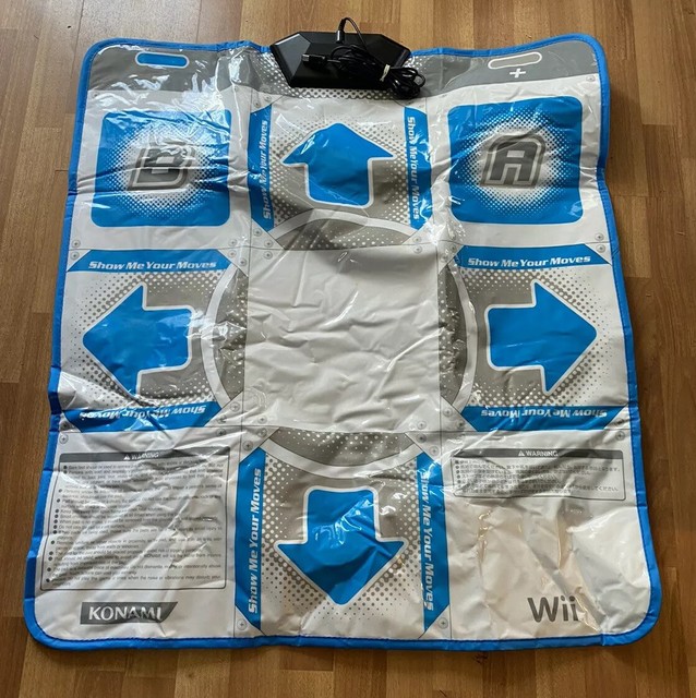 Nintendo Wii KONAMI DDR Dance Dance Revolution Floor Mat Pad Controller