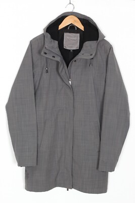 ILSE JACOBSEN RAINCOAT Softshelljacke mit Kapuze Damen Größe EU 46 UK ~18 US ~14