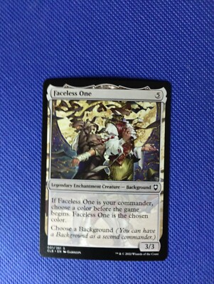 FACELESS ONE 001 / 361 MTG - *NorthernRoute*