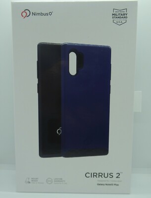 Nimbus9 - Cirrus 2 Case for Samsung Galaxy Note 10 Plus Navy/Black