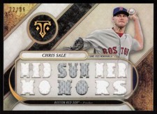 2017 Topps Triple Threads Relics Chris Sale /36 Boston Red Sox #TTR-CS1