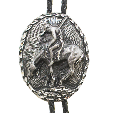 BT-120 Bolotie cheval avec indien cravate UNISEXE