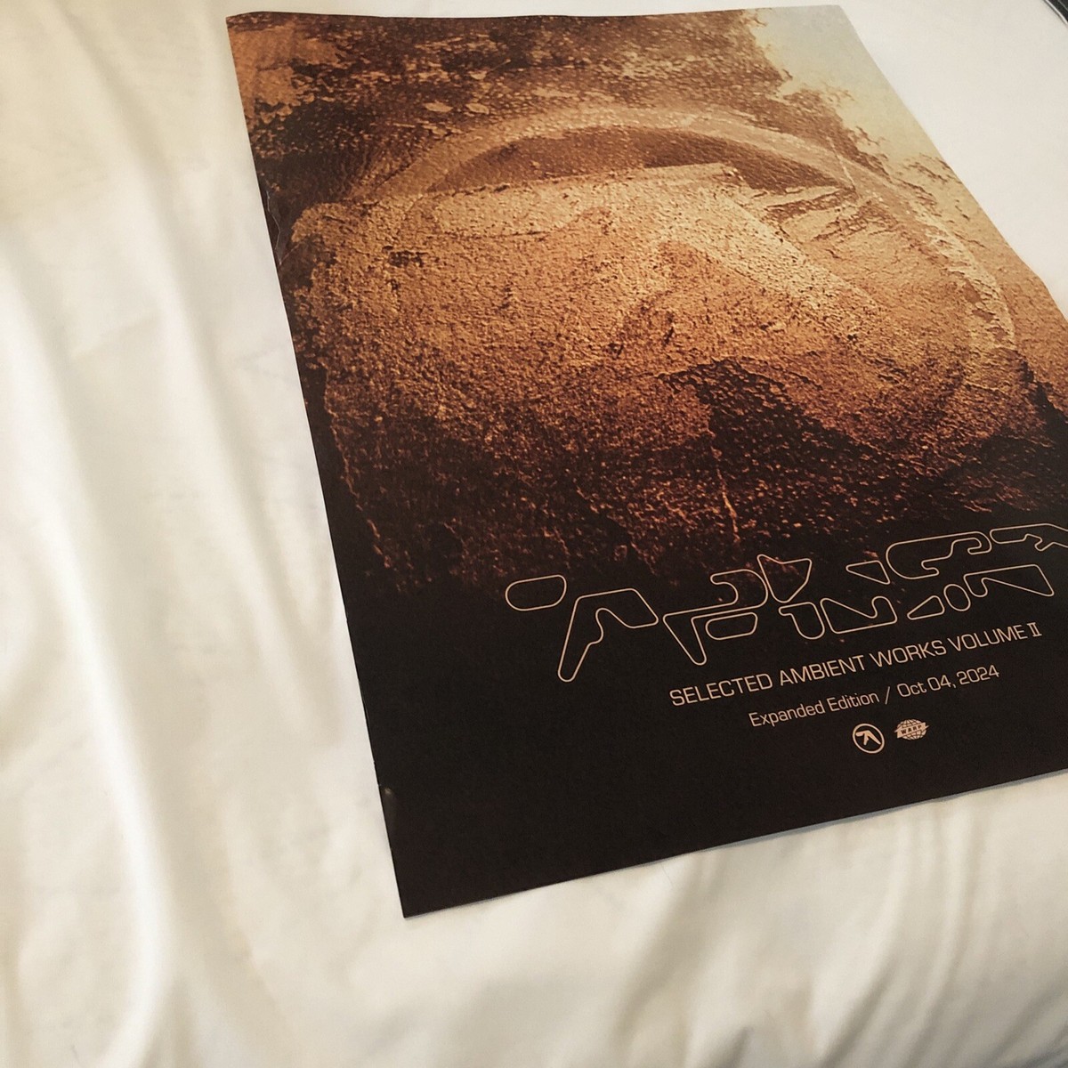 2024 Aphex Twin Selected Ambient Works Volume II Promo Poster | eBay