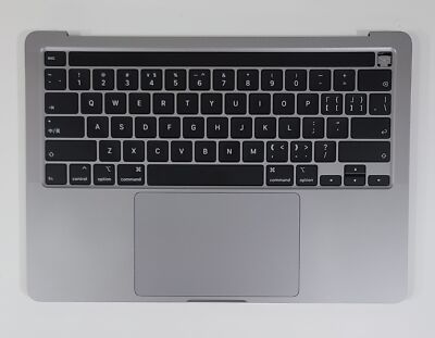 MacBook Pro 13'' A2251 Space Gray Top Case Chinese Keyboard Touchpad Battery 93%