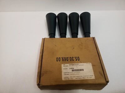 Hatco 05.30.069.00 Bein Schwarz Kunststoff 6  LOT 4 STÜCKE