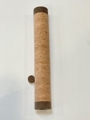 Premium Cork Handle, Natural Burl Premium Rubberized With Plug 8'' x 1.20'' x 1/2 