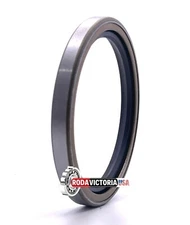 Metric Oil Shaft Seal 80X100X10mm Dust Grease Seal TC Double Lip w/ Spring
