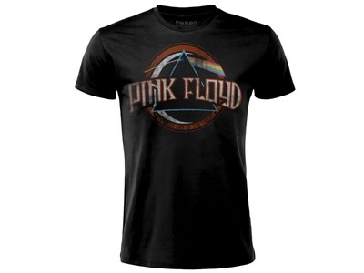 T-Shirt Schwarz Größe XL Pink Floyd The Dark Side Of The Moon Kurzarmshirt