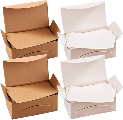 400 Stücke Blanko Papier Karten, Leere Kraftpapier Visitenkarten Nachricht Karte